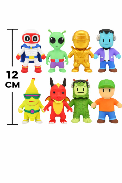 TOYFEST Süper Banana I Stumble Guys MonsterFlex Seri 2 12 cm Esnek