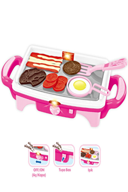 a v d a Oyuncak Tost Makinesi Seti Yemek Mutfak Seti - Fiyatı