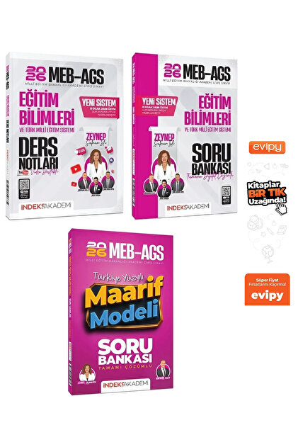 İndeks Akademi Zeynep Salman | YENİ SİSTEM 2026 MEB-AGS Eğitim