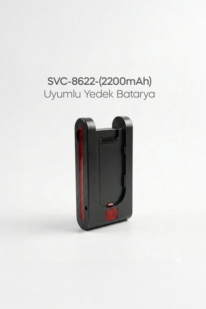 SVC 8622 - 2200mAh Yedek Batarya – Kablosuz Dikey Süpürge Uyumlu