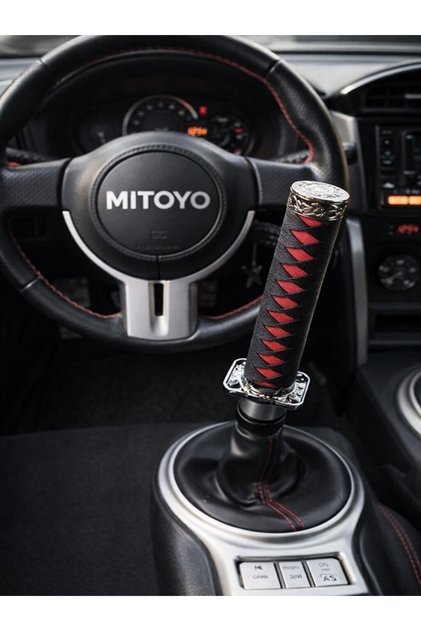 - Samuray Gear Shift Knob Universal Katana Jdm