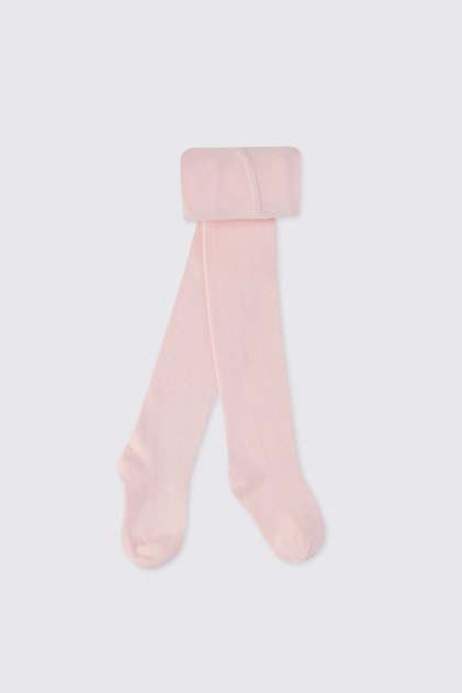 Girl's Pink Cotton Pantyhose