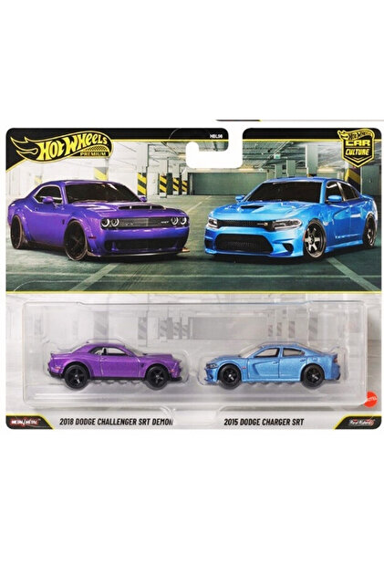 HOT WHEELS 3'lü Car Culture Premıum 2'li Set 2026 Porsche - Dodge