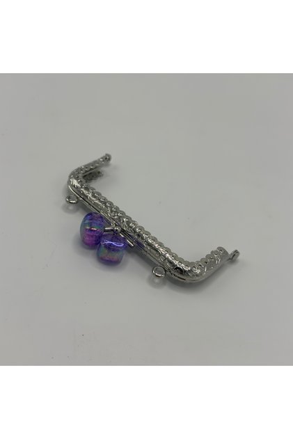 Akide Wallet Clip Silver Square