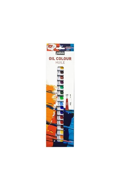 Pop Art Yağlı Boya Seti 17x10ml + 15ml Beyaz 669610
