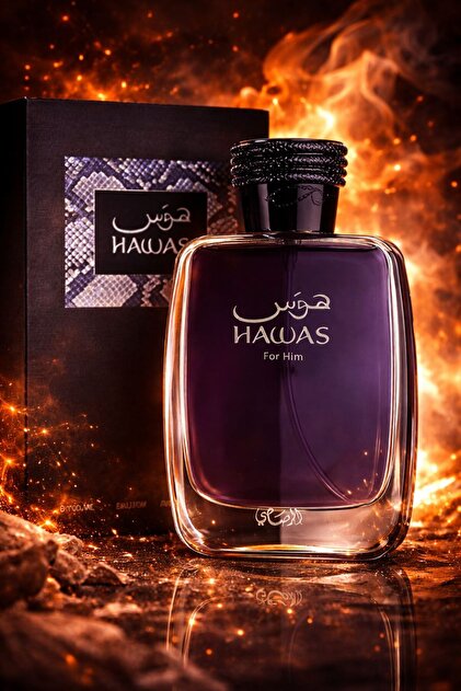 Rasasi Hawas Elixir ve Hawas for him 100 ml Parfüm 2'si Bir Arada