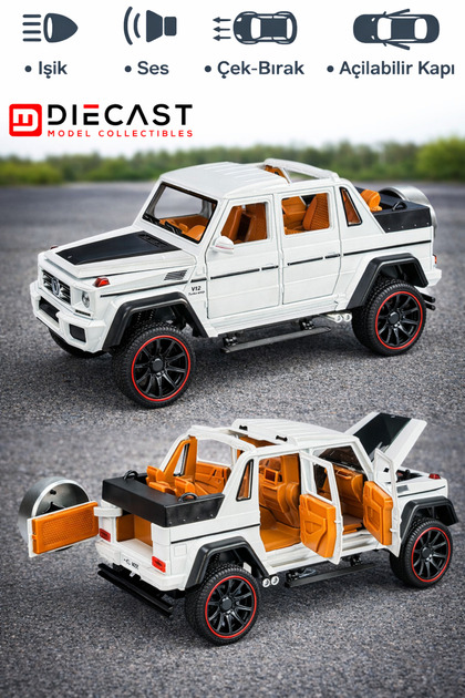 YILDIRIM OYUNCAK Die Cast Sesli Işıklı Kapısı Açılan Çek Bırak