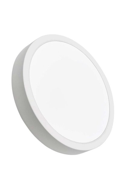 لوحة إضاءة خارجية للسقف، مصباح LED دائري بقوة 30 واط، سطح أبيض 7000 كلفن