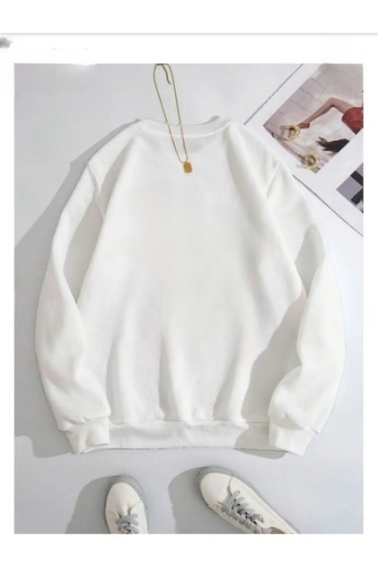Baskısız Çocuk Sweatshirt