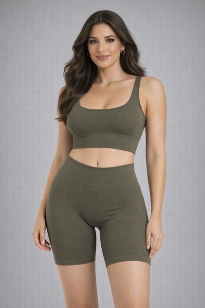 Women's Seamless Cycling Tights High Waist, Shaping / Sculpting , Stretch Fabric