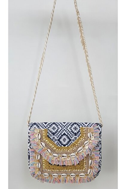 Indian Handmade Beaded Embroidered Banjara/Boho/Vintage Bohemian Bag with Strap