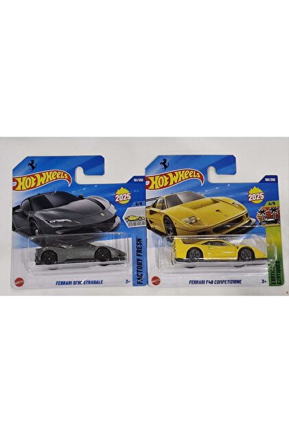 日本未発売 ホットウィール フェラーリ FERRARI ⚫︎F40 ⚫︎SF90 HOT WHEELS Ferrari f40 ve Ferrari sf90 - Fiyatı, Yorumları