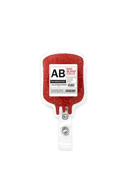 Blood Bag ID badge