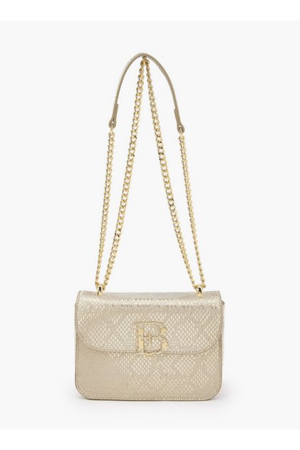Textured Crossbody Bag with Chain Strap