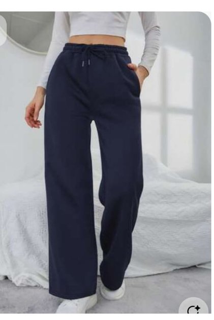 Unisex Compact Fabric Tube-Leg Trackpants