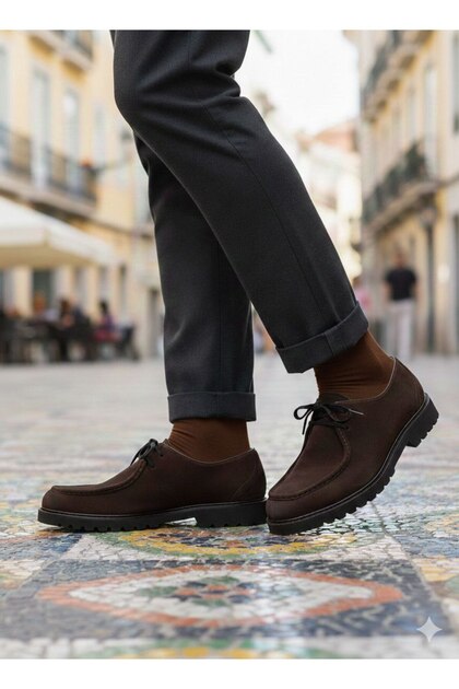 Men's Sisle Model Genuine Leather Shoes
