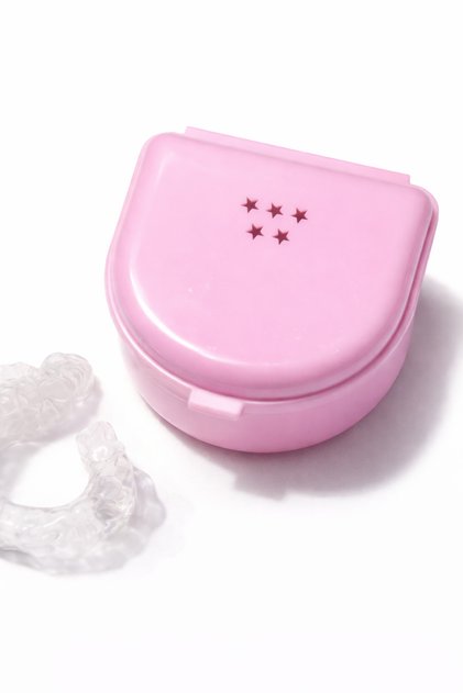 Protez Diş Saklama Kabı (Aparey Kutusu) BÜYÜK BOY 1 ADET PEMBE