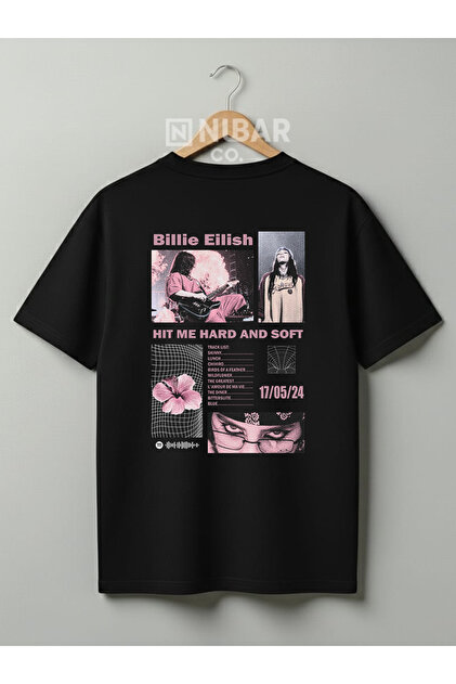 Grafftee Clothing Billie Eilish Tasarımlı %100 Pamuklu Unisex