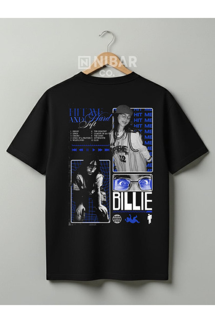 Grafftee Clothing Billie Eilish Tasarımlı %100 Pamuklu Unisex