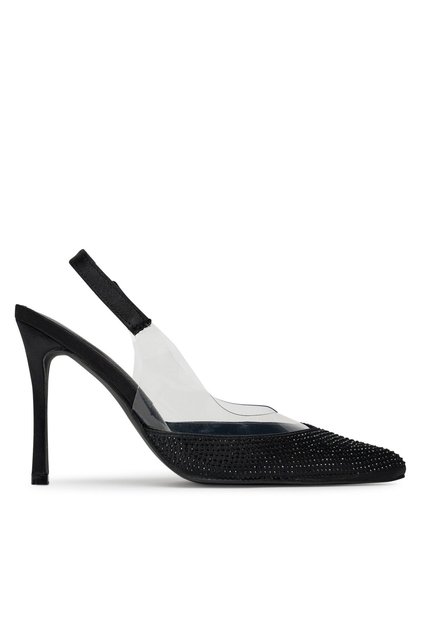 sandale damă negre Monica Black RU