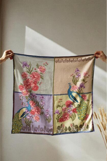 Hasbahçe Twill İpek Fular/Eşarp