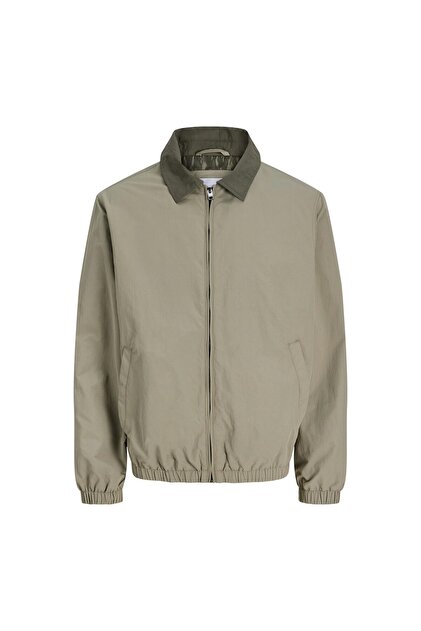 Jack & Jones Baxter Contrast Collar Erkek Yeşil Ceket (12289181