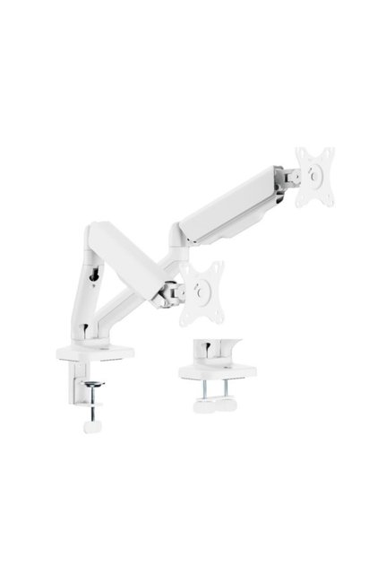 Pivot Core Dual Monitor Arm White