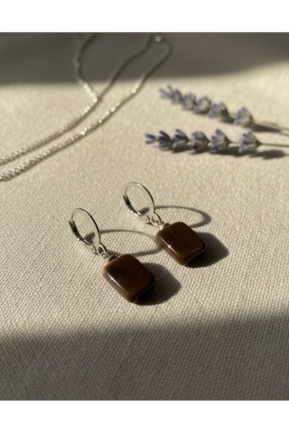 Agate Natural Stone Earrings
