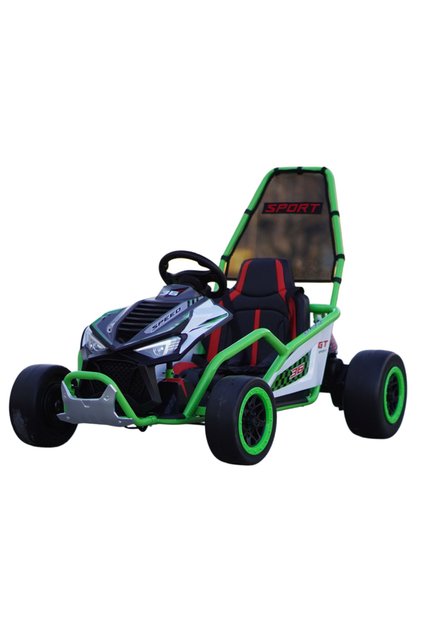 Kart electric pentru copii cu funcție de drift - Verde