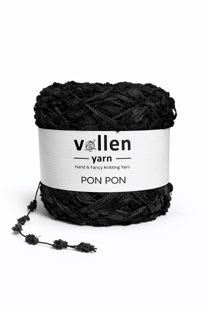 Kadife Ponpon İpi 100 Gr 140 Mt | El Örgü Ponpon İp | Battaniye Atkı Bebek Örgü İpi
