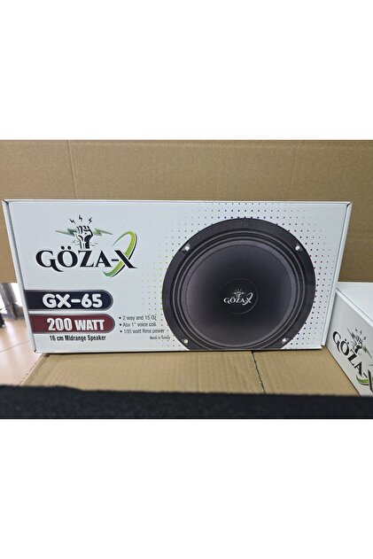 GÖZAX göza-x gx-65 16 cm midrange 200w 100 rms - Fiyatı, Yorumları