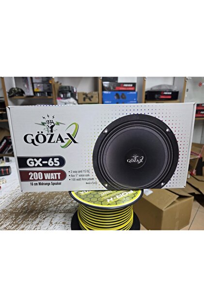 GÖZAX göza-x gx-65 16 cm midrange 200w 100 rms - Fiyatı, Yorumları