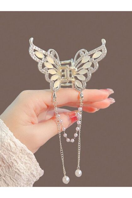Stone Butterfly Large Size Clasp Buckle Stylish Design