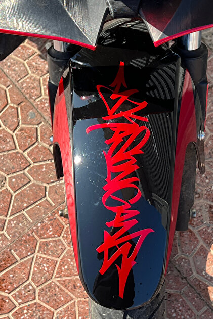 Graffiti Sticker Compatible with Motorcycle Fenders and Fairings (30cm)