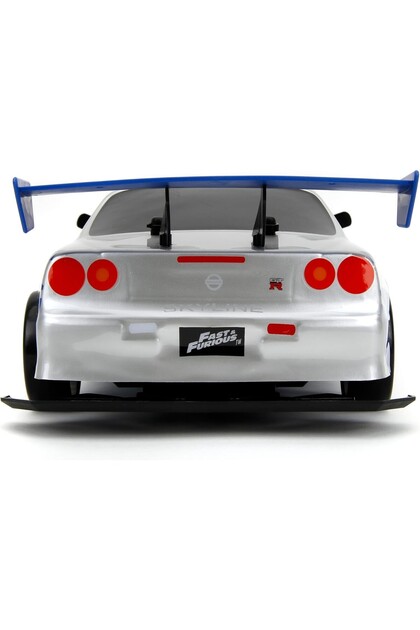 JADA FAST&FURIOUS GT-R ラジコン 1/10スケール　日産 TOYFEST Jada Uzaktan Kumandalı 1/10 Fast & Furious Nissan Skyline