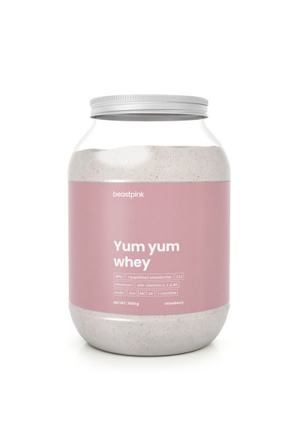 Proteine Yum Yum Whey - BeastPink, 1000 g