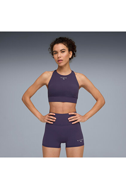 Puma x Hyrox Shplx Hi Nck Kadın Lacivert Antrenman Bra - Fiyatı