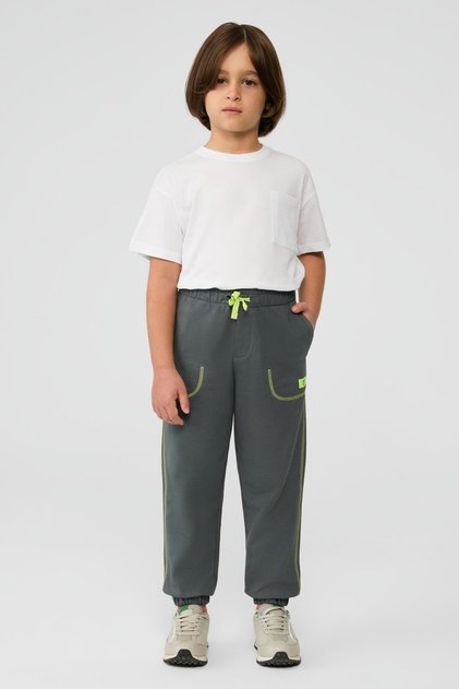 BG Store Boy's Anthracite Sweatpants