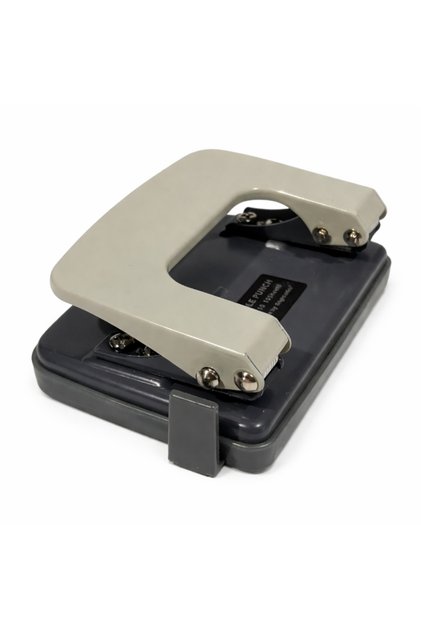 Perforator pentru 10 coli, 2 găuri de 6 mm, distanță de perforare 80 mm