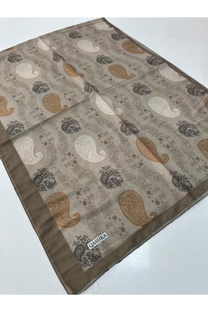 Qashka Soft Cotton Shawl Etro Pattern Lbd1412