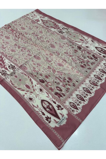 Qashka soft cotton shawl etro pattern lbd1502