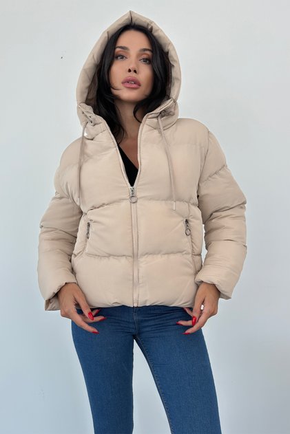 Hooded Puffer Coat Ac-y50230lnw