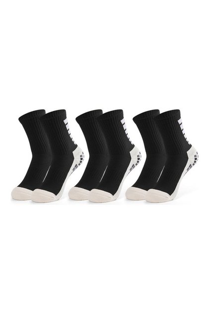 3 Pairs Men's Non-Slip Soccer Socks 22 x 9 x 11cm