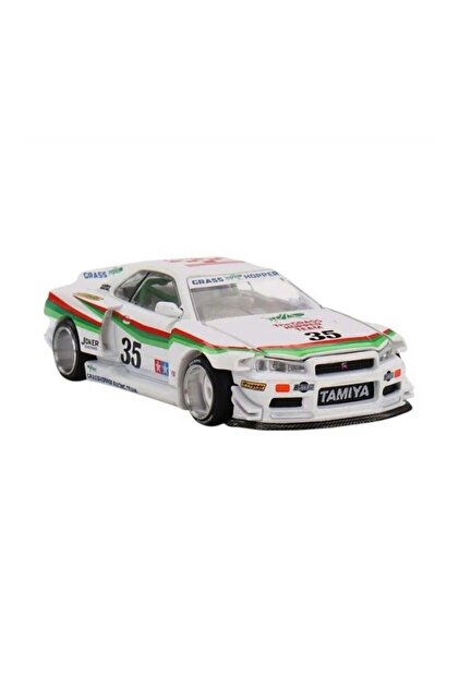 mini gt 164 Nissan Skyline GT-R (R34) Tamıya X Kaıdo House The