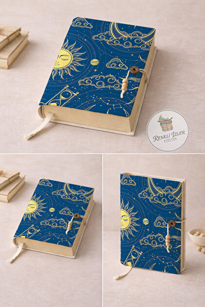 Kitap Kılıfı (Güneş ve Ay)