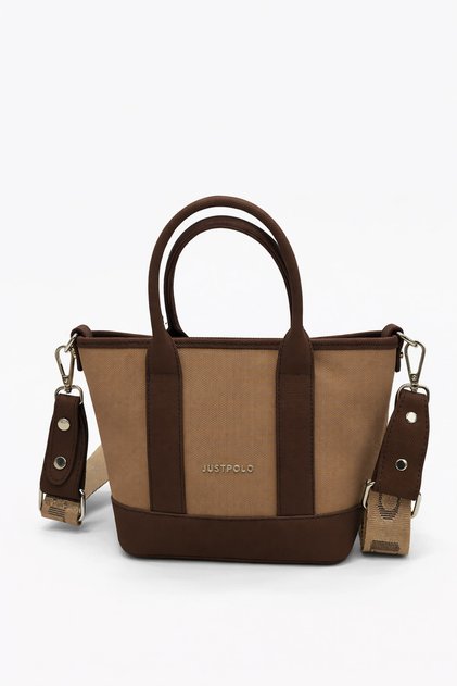 Cross Strap Women's Bag Sand Brown 6056