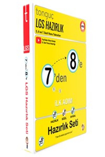 Kapadokya Yayınları Tonguç Akademi 7`den 8`e Hazırlık Seti