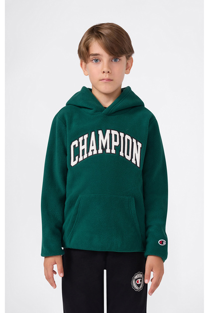 Polar Hooded Top Green Kids Sweatshirt - 307271-Gs584