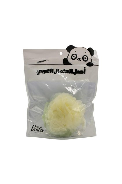 Two-color bath loofah (one piece per pack)