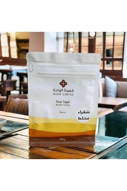 قهوة الواحة الشقراء المخلطة 250 جرام